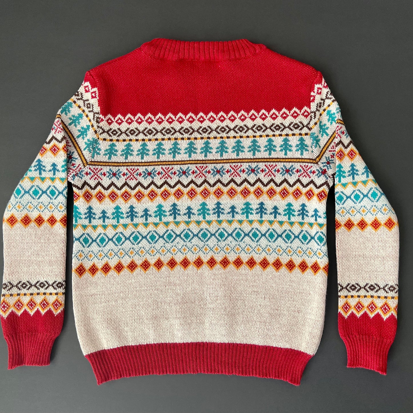 Long Sleeve 100% Cotton Traditional Christmas Jumper